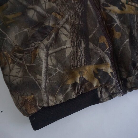 Remington Realtree Hardwoods Forest Camo Hunting Outdoors Puffer Jacket M - Picture 8 of 11